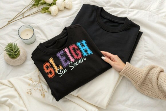 Six Seven Christmas Sleigh SVG Graphics
