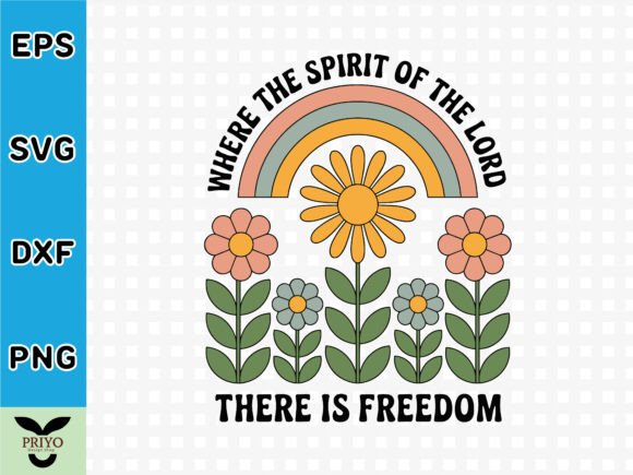 Where the Spirit of the Lord: Graphics & T-Shirt Designs